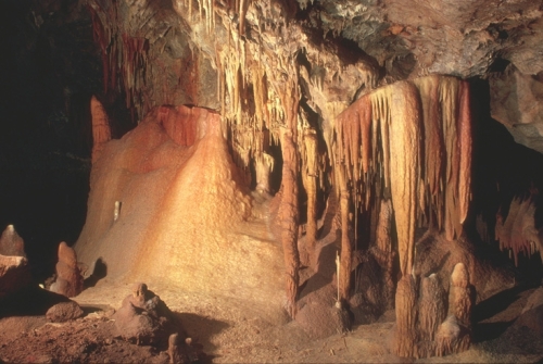 Formations in Kartchner Caverns. Photo (c) Arizona State Parks